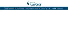 Tablet Screenshot of flowtechfluidpower.com